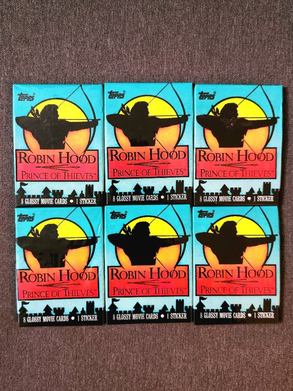 Topps Sealed Packs Robin Hood | Vintage Cards